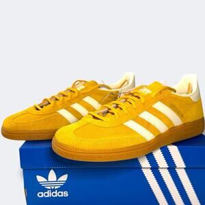 Adidas Handball Spezial Preloved Yellow Suede Sneakers Mens Size 9 IF7088